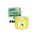TEMTEX kinesio tape Classic, tejpovacia páska žltá 5cm X 5m